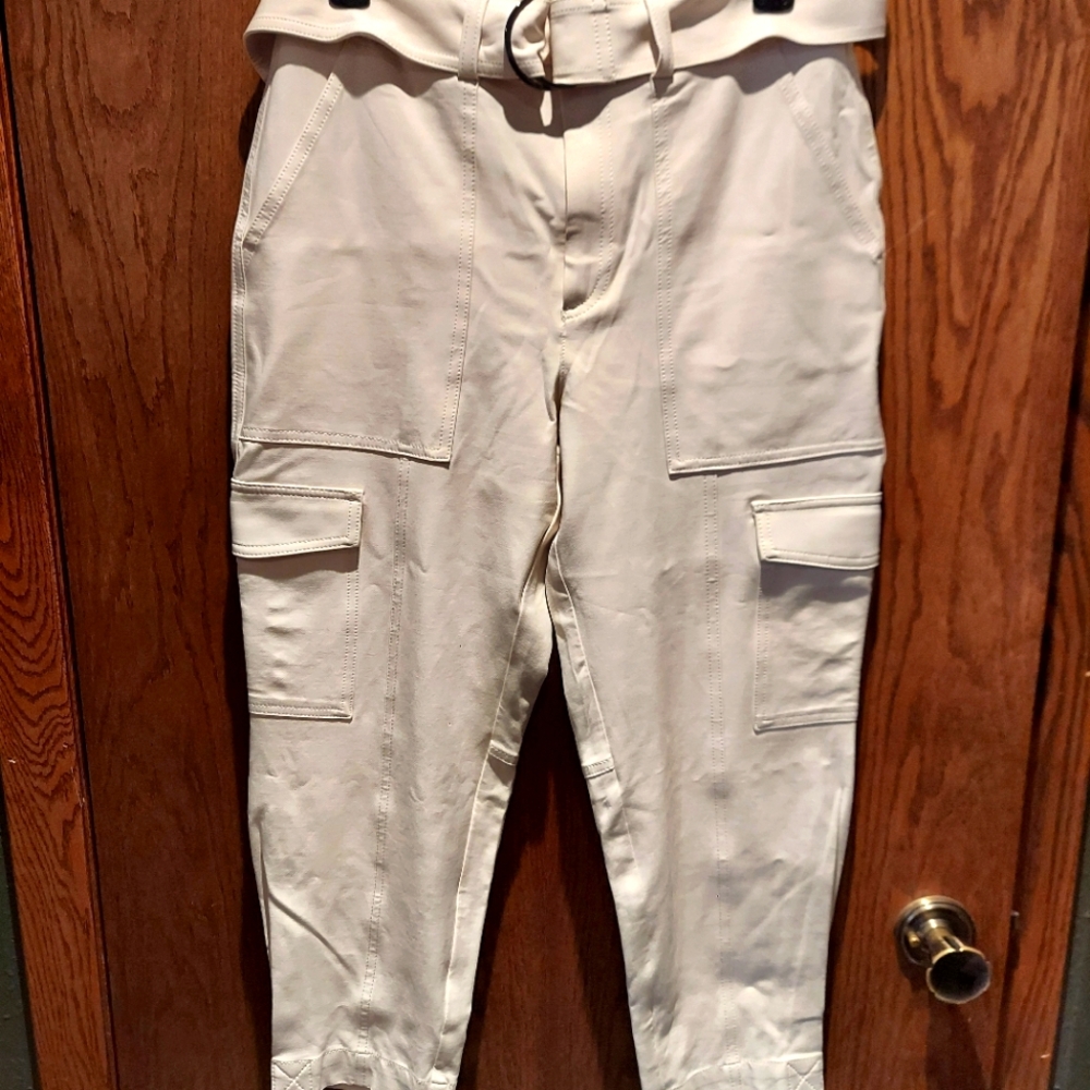 Banana Republic high waist relaxed fit cargo pants
